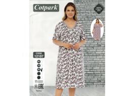 Ночная сорочка с рукавом 12107