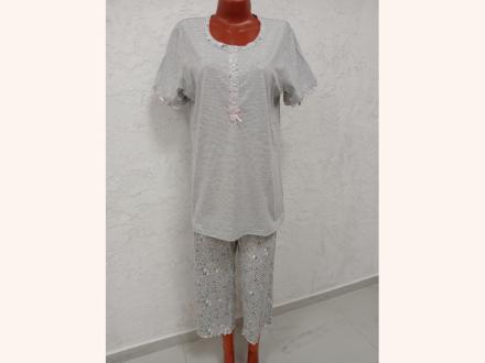 Домашний костюм футболка + бриджи 5125