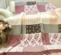 Плед cotton Rajtex 150*200 Кантри роза 15150c
