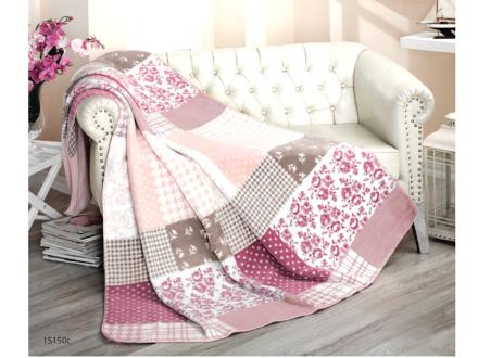 Плед cotton Rajtex 150*200 Кантри роза 15150c