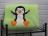 Плед Бамбуковый маленький 110*140 Пингвин Зеленый