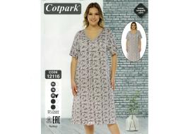 Ночная сорочка с рукавом 12116