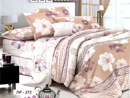 ПР-272 КПБ Райтекс Поплин 2,0 спальный (100%хлопок) 175*215 НА МОЛНИИ