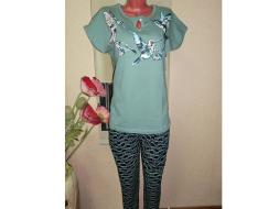 Домашний костюм футболка + брюки ТК-1176