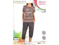 Домашний костюм футболка+бриджи 90413