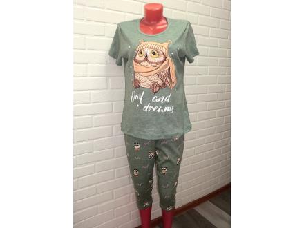 Домашний костюм футболка + бриджи 468