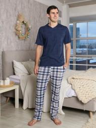 Домашний костюм мужской футболка+брюки