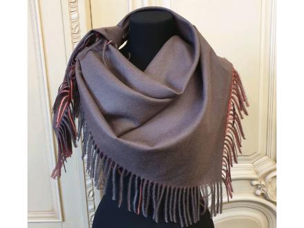 Платок кашемировый однотонный