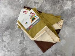 Салфетки микрофибра из 4-х 30*30 арт.45614411
