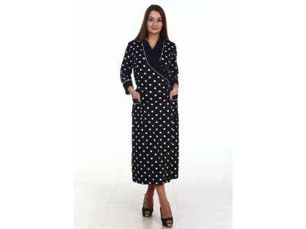 Халат трикотажный на запах арт. ХИ-428