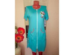 Халат трикотажный на молнии Любаша