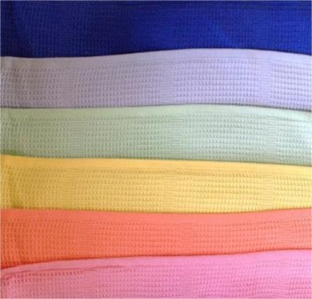 Полотенце Вафля 70*140 Однотонные Китай (12шт)