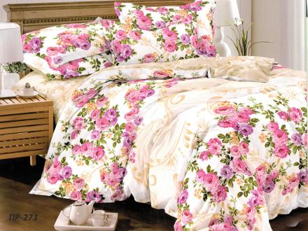 ПР-273 КПБ Райтекс Поплин 2,0 спальный (100%хлопок) 175*215 НА МОЛНИИ