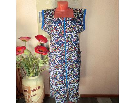 Халат трикотажный на молнии М1000/М33