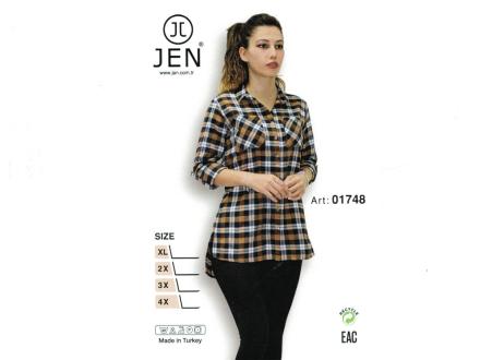 Домашний костюм рубашка + лосины 1748