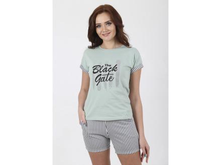 Домашний костюм  футболка +шорты Л010