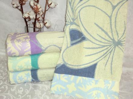 Полотенце Ромашка  70*140 Китай (6шт)