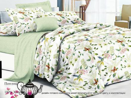 ПР-298 КПБ Райтекс Поплин 2,0 спальный (100%хлопок) 175*215 НА МОЛНИИ