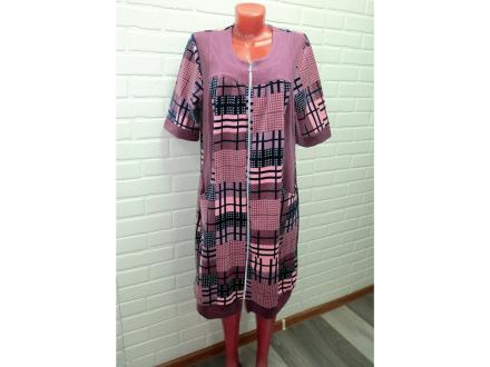 Халат велюровый на молнии 807