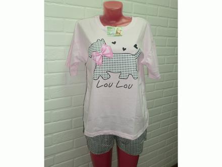 Домашний костюм футболка + шорты 3632