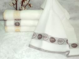 Полотенце Вафельное Лист 55*90 Китай (6 шт)