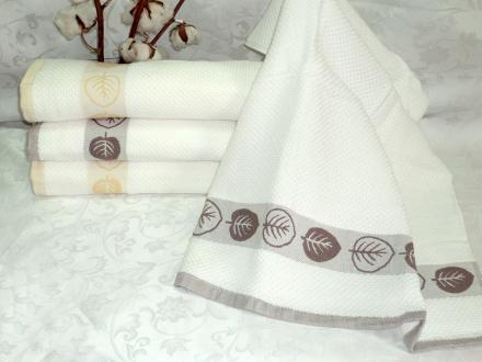 Полотенце Вафельное Лист 55*90 Китай (6 шт)