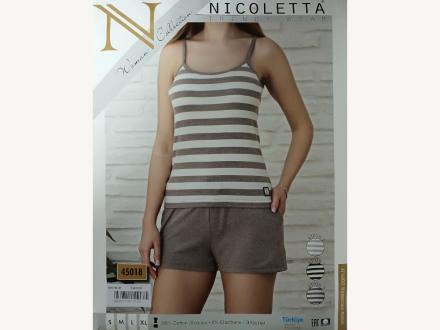 Костюм майка бретельки +шорты 45018