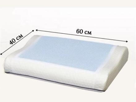 Подушка холлофайбер с валиком 40*60 арт.1651569