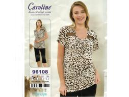 Домашний костюм футболка+бриджи Каролина 96108