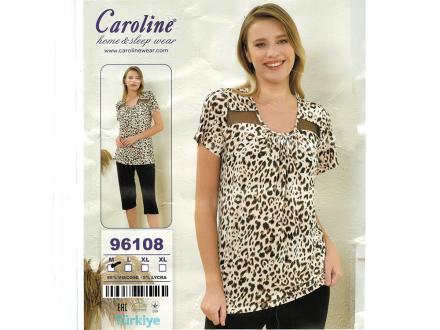 Домашний костюм футболка+бриджи Каролина 96108