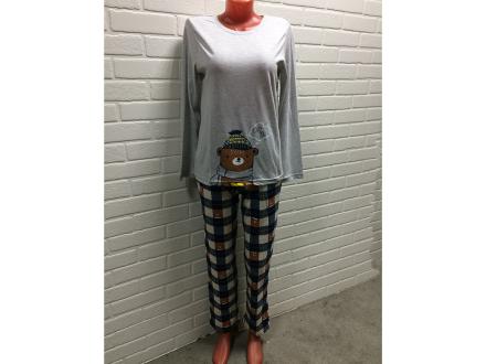 Домашний костюм  футболка с длинным рукавом+брюки 27