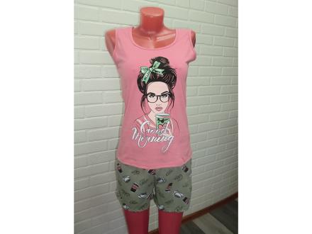Домашний костюм майка + шорты П02