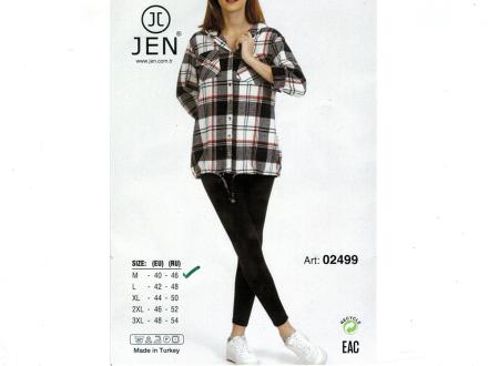 Домашний костюм рубашка+лосины 2499