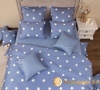 КПБ (1,5 сп.; сатин; 2 нав. 70*70) 5699/1 Монамур деним