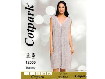 Ночная сорочка на лямках 12005