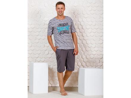 Домашний костюм мужской футболка+шорты 11-21