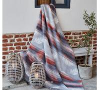 Плед cotton Rajtex 150*200 Валенсия терракот 22113c