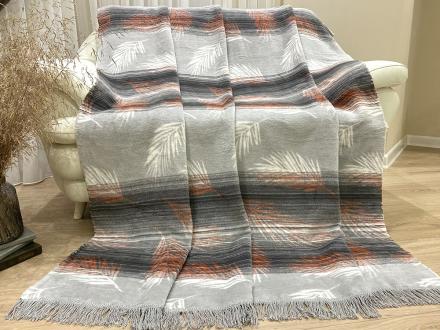 Плед cotton Rajtex 150*200 Валенсия терракот 22113c