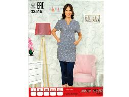 Домашний костюм рубашка + лосины 33518