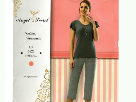 Домашний костюм футболка + бриджи 5023