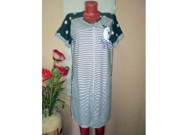 Халат трикотажный на молнии Ночка-3