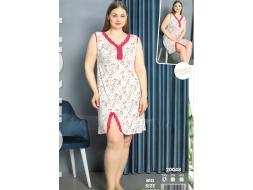 Ночная сорочка на лямках 20048