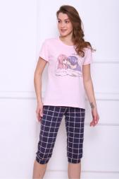 Домашний костюм футболка +брюки 1045