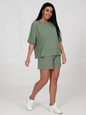 Домашний костюм  футболка +шорты 012