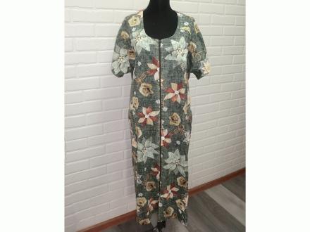 Халат трикотажный на молнии Мираж