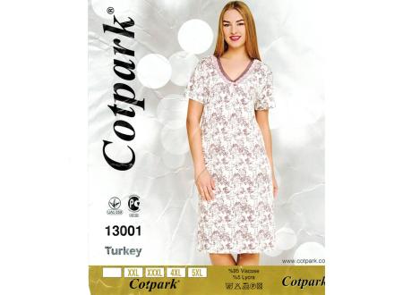 Ночная сорочка с рукавом 13001