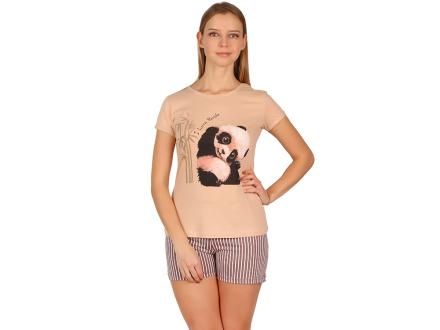 Домашний костюм  футболка с коротким рукавом+шорты 245