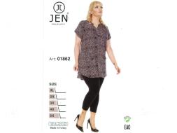 Домашний костюм рубашка+ лосины 1862