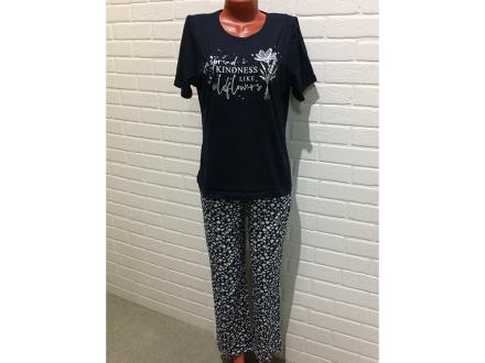 Домашний костюм футболка + брюки арт.54