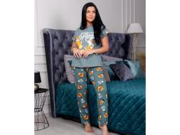 Домашний костюм футболка + брюки 806А